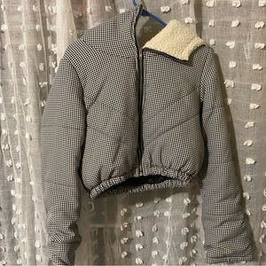 Plaid Princess Polly Puffer Jacket!